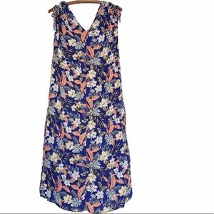3/$35 Zara Hawaiian tropical print dress
